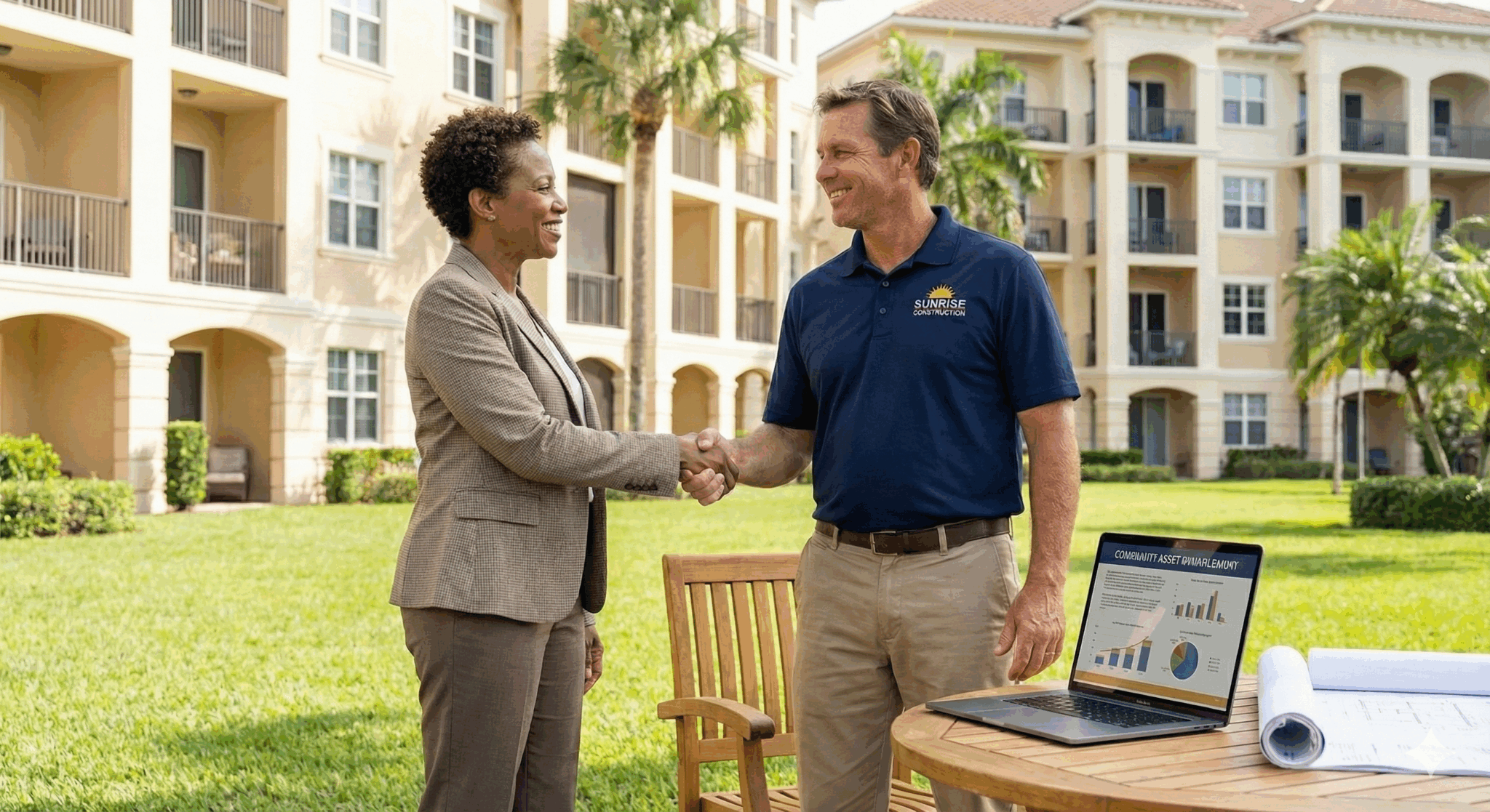 HOA member with contractor