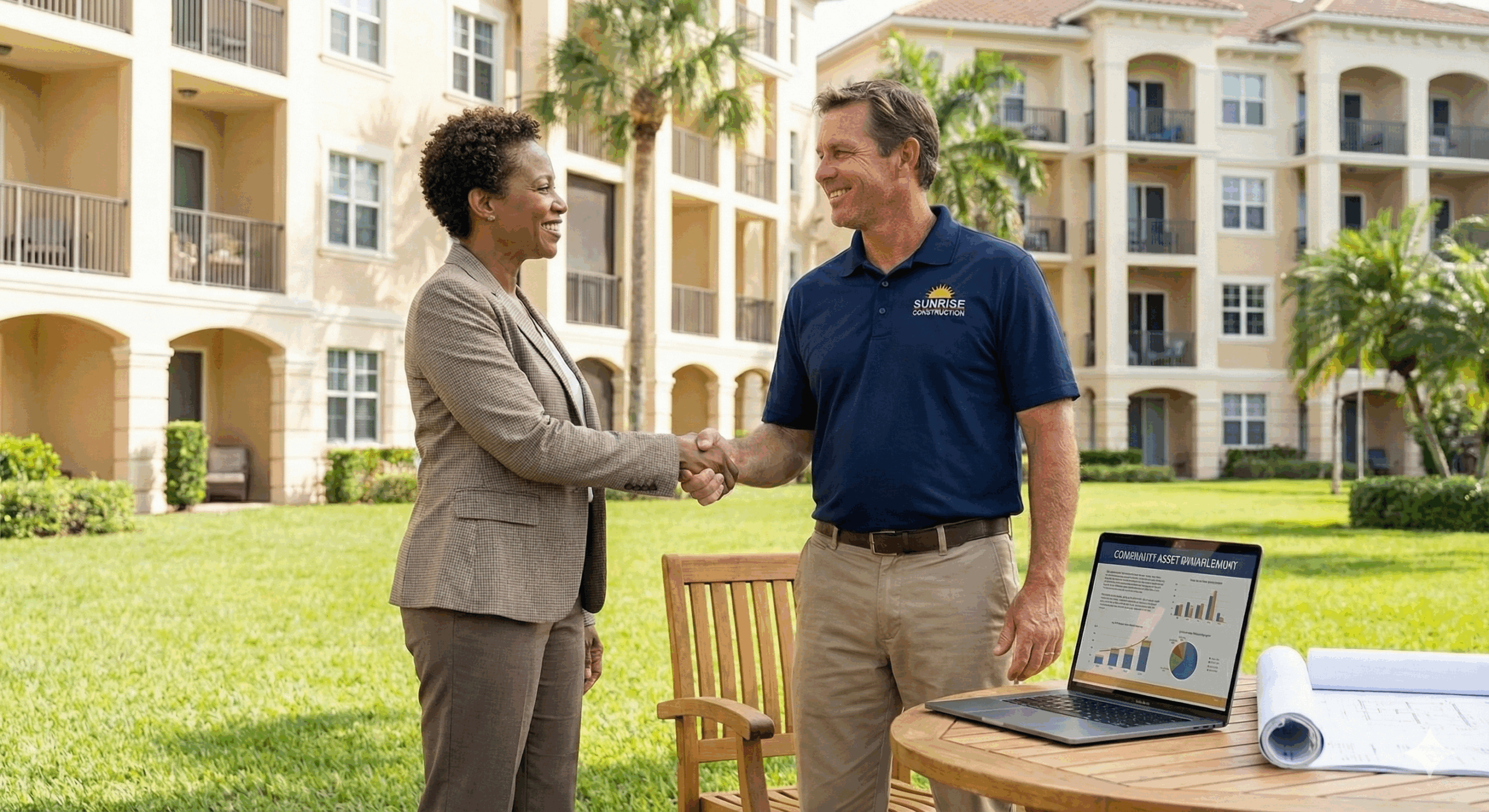 HOA member with contractor