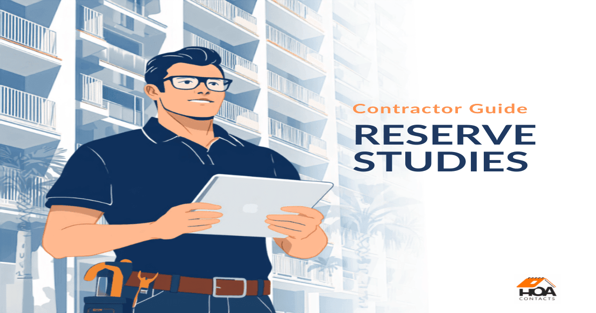 What HOA reserve studies mean for contractors in Florida